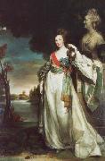 Richard Brompton Portrait of Aleksandra Branicka lady-in-waiting of Catherine II oil painting artist